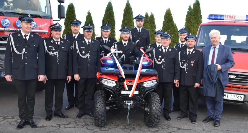 OSP Wielgie - świętowali pozyskanie quada i włączenie do KSRG