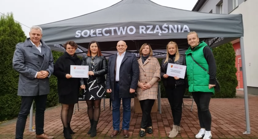 Nowe wyposażenie w świetlicy wiejskiej w Rząśni 