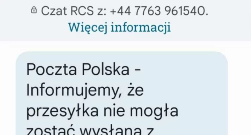 Podejrzane SMS-y trafiają do mieszkańców Wielunia, Pajęczna i Wieruszowa