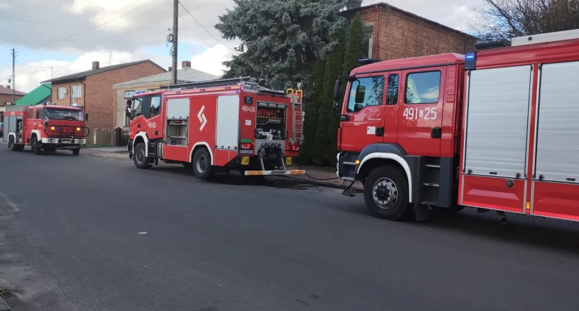 Pożar kotłowni w domu - w pomieszczeniu były butle z gazem! 