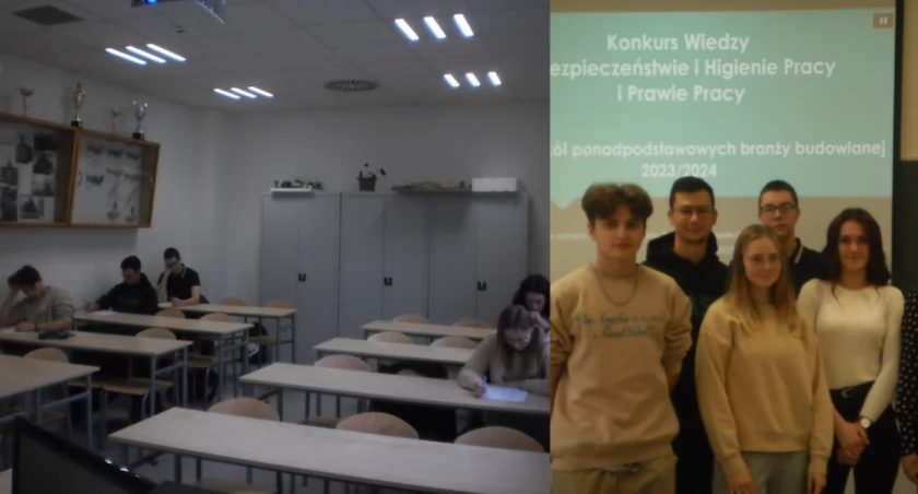 O higienie pracy, przepisach i bezpieczeństwie - szkolny konkurs w Wieruszowie