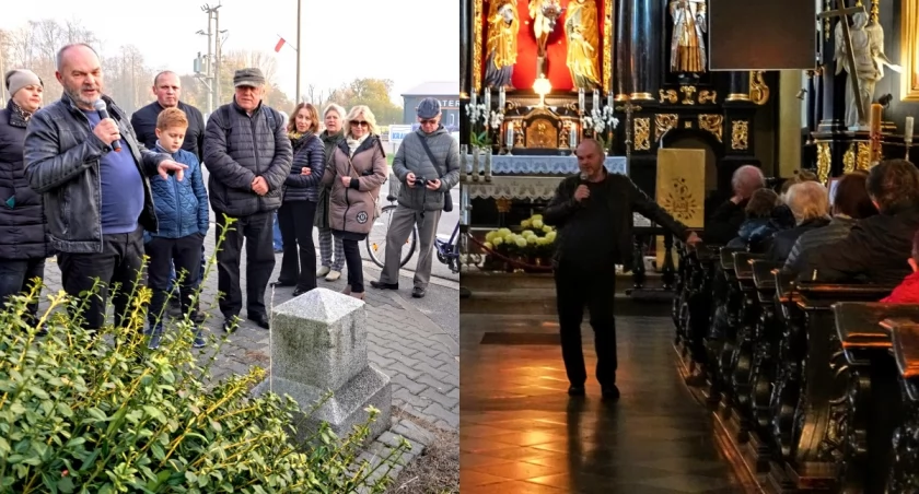 Poznali historię miasta - spacer śladami zabytków Wieruszowa 