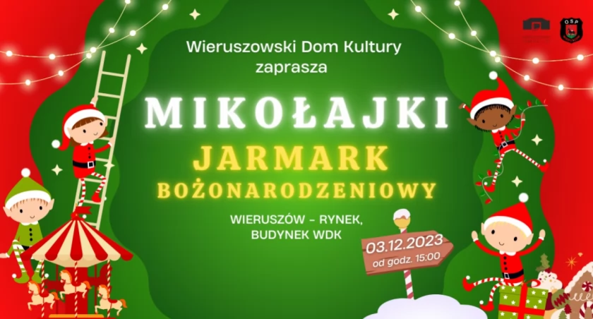 Mikołajki i Świąteczny Jarmark - w programie karuzela i teatr ognia 