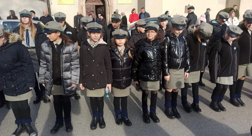 Obchody Narodowego Święta Niepodległości w Wieluniu - w południe odśpiewano hymn