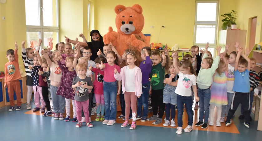 Dzień pluszowego misia w przedszkolu w Kiełczygłowie 