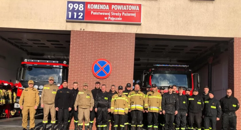 Szkolenie dla druhów z Ochotniczych Straży Pożarnych z terenu pajęczańskiego 