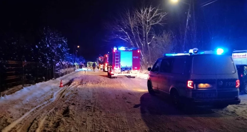 Kolejne podpalenie w powiecie pajęczańskim? Spłonął drewniany pustostan