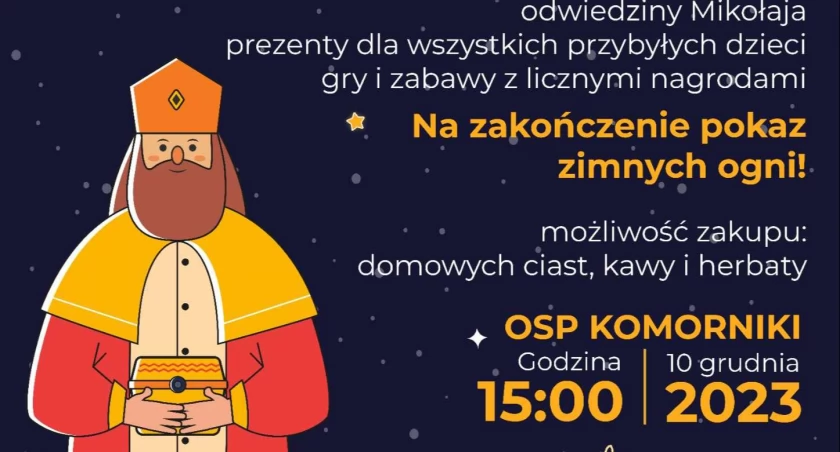 Komorniki też odwiedzi Święty Mikołaj 