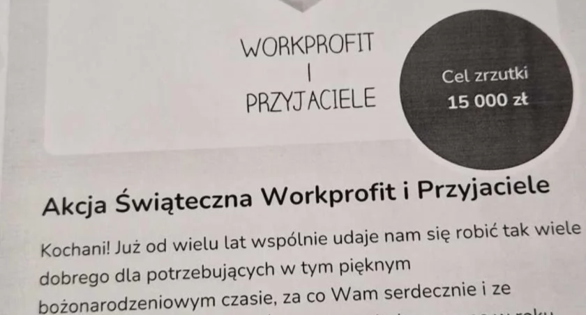 Lokalna akcja – firma chce pomóc  rodzinom z okolicy