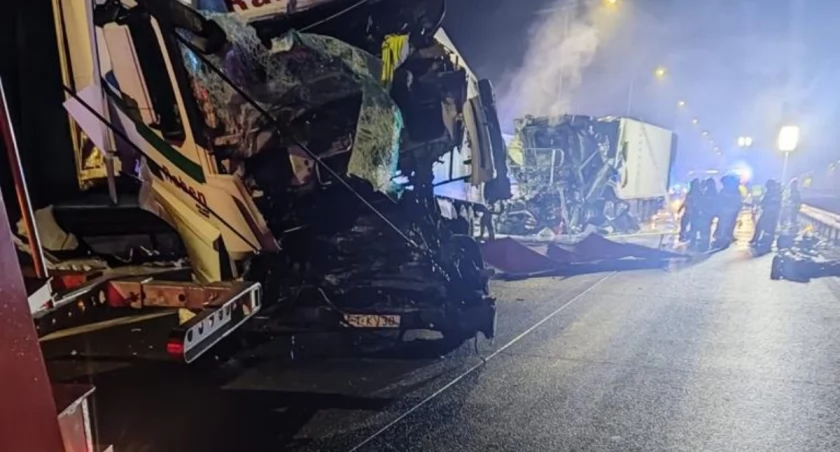 Karambol na autostradzie A1. 41-latek zginął na miejscu!