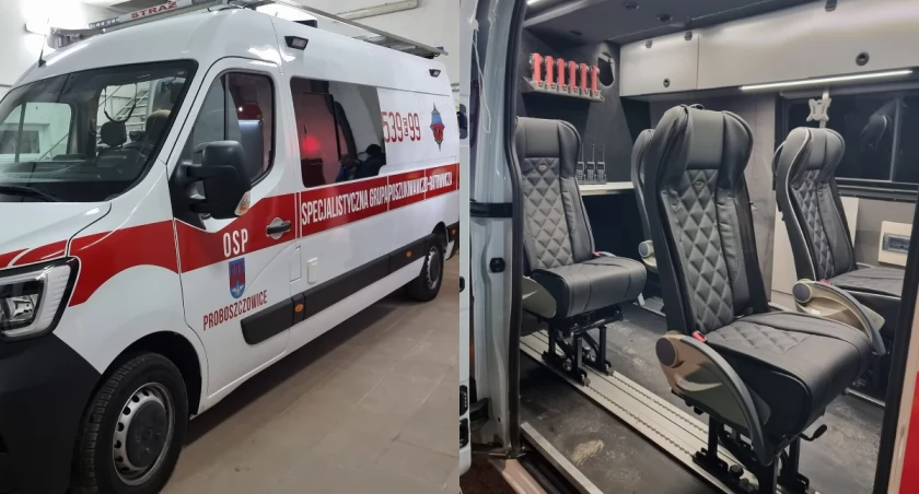 Prezent pod choinkę dla strażaków - otrzymali nowy pojazd