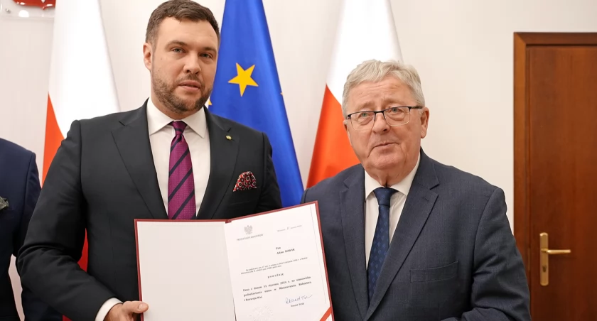 Adam Nowak wiceministrem - to polityk z powiatu pajęczańskiego 