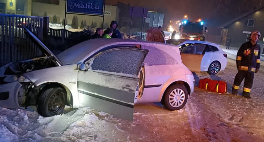 Kierowcy w szpitalu – wypadek w Raciszynie