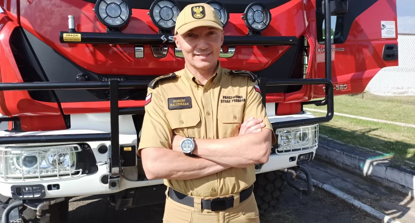 Strażacy odchodzą na emeryturę – wśród nich rzecznik KP PSP w Pajęcznie, Robert Balcerzak