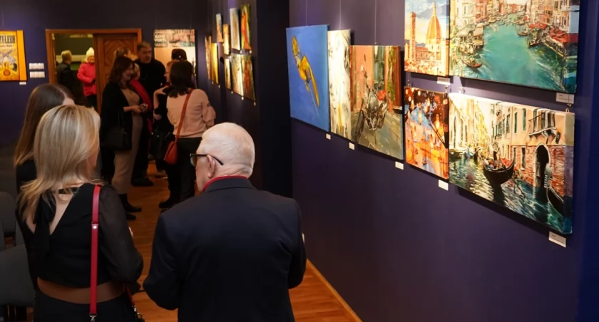 Krajobrazy, portrety i zwierzęta - nowa wystawa Ilony Foryś w Muzeum Ziemi Wieluńskiej 