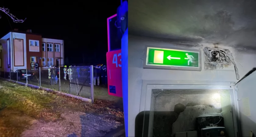 Pożar w domu ludowym - ewakuowano ponad 40 osób 