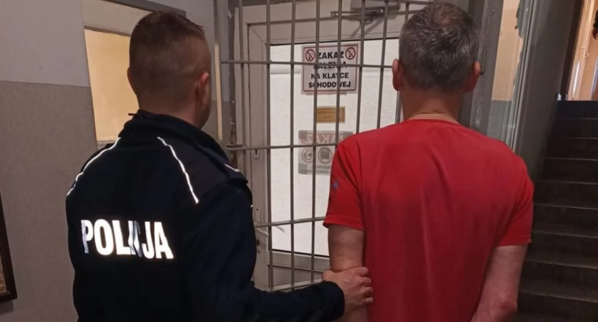 Kolizja w Wieluniu  - sprawca pijany z podwójnym zakazem jazdy 