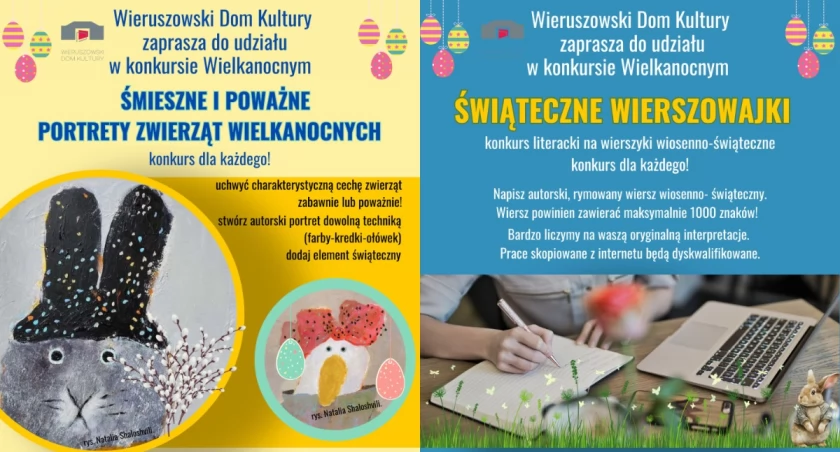 Coś dla plastyków i coś dla literatów - ruszyły wielkanocne konkursy