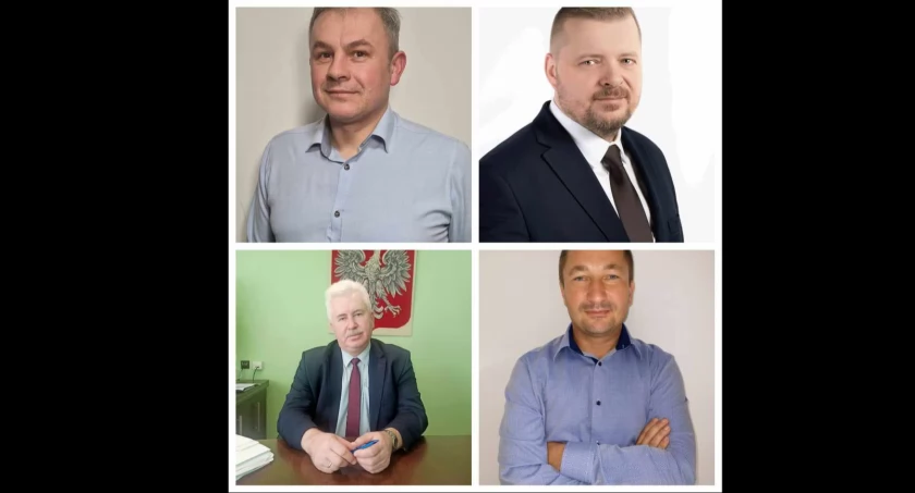 Arkadiusz Banaś, Łukasz Pawlik, Ryszard Turek, Krzysztof Wojciechowski - oni  powalczą o fotel wójta Ostrówka