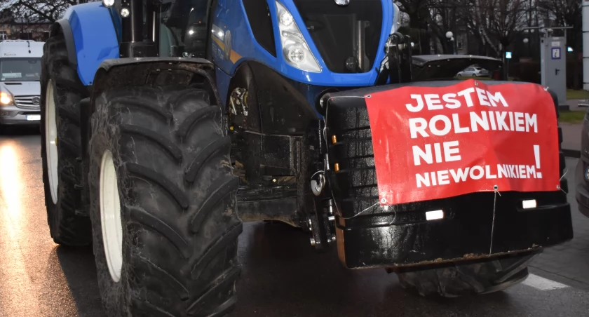 Protest rolników – utrudnienia na drogach naszego regionu