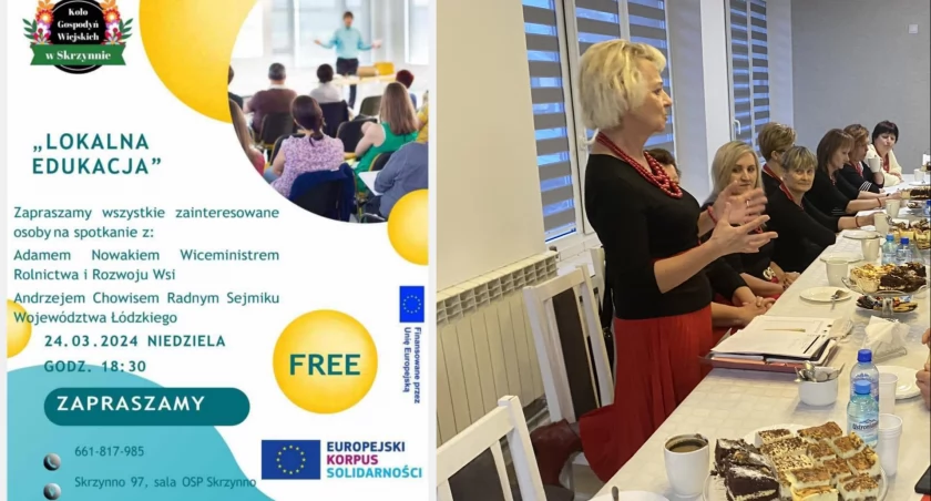 W niedzielę w Skrzynnie spotkanie na temat programów, dotacji i rozwijania aktywności zawodowej na wsi