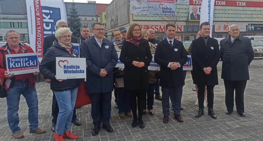 Anita Sowińska wiceministra Klimatu i Środowiska w Wieluniu 