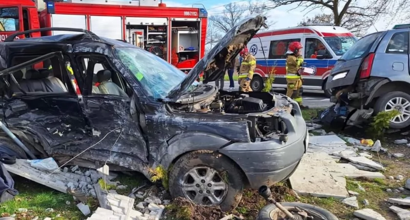 Wypadek w Suchowoli – była po alkoholu i pędziła land roverem
