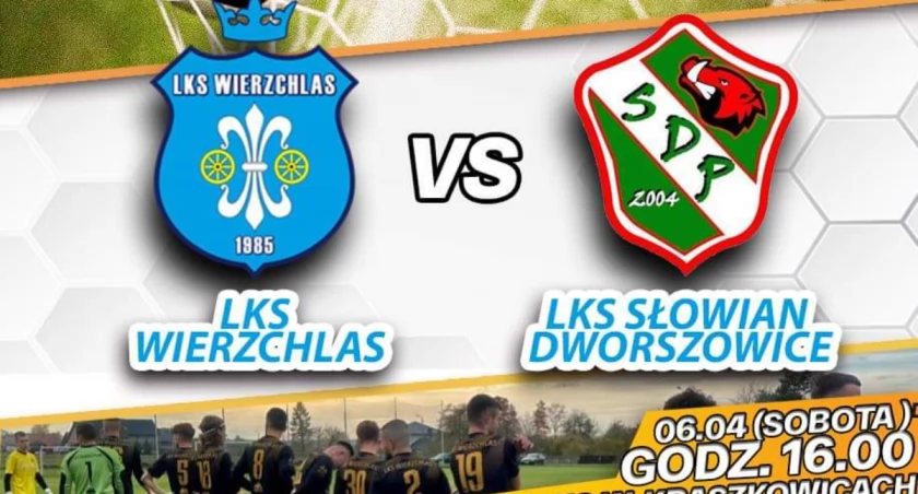 LKS Wierzchlas podejmie wicelidera z Dworszowic.