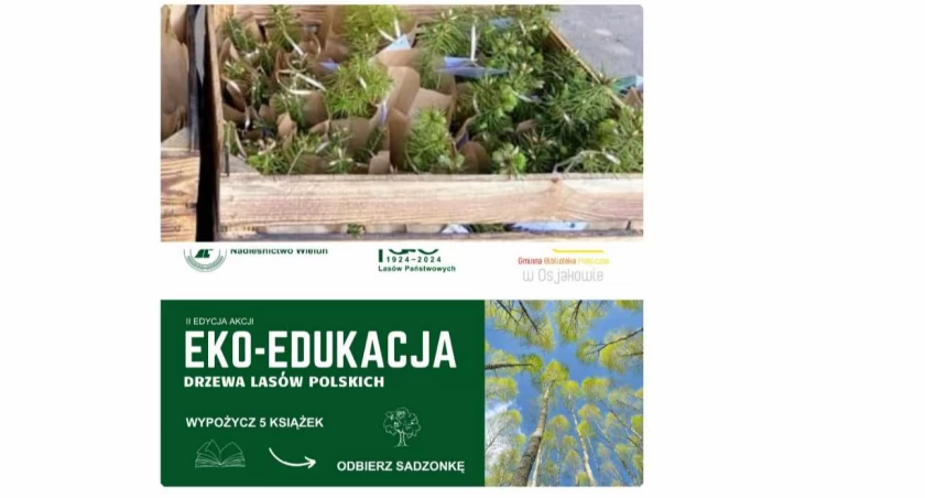 Drzewko za wypożyczenie książek – takie rzeczy w bibliotece w Osjakowie