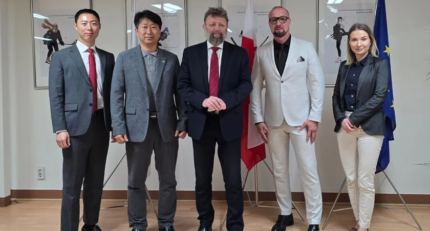 Andrzej Zmyślony z wizytą w Korei Południowej. Celem rozwój taekwon – do w Polsce.