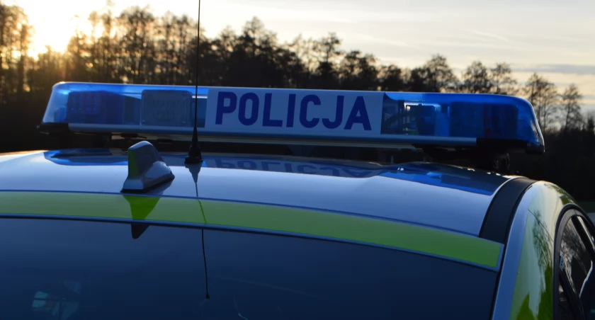 Policyjny pościg za kierowcą, który nie zatrzymał się do kontroli 
