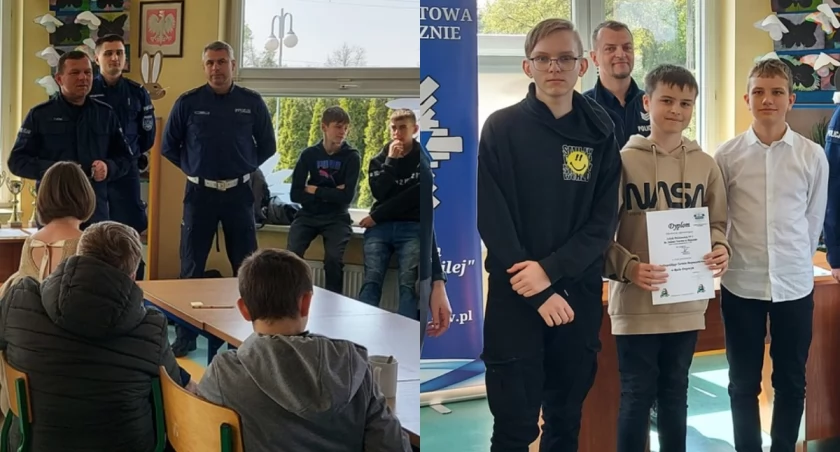 Szkoły z powiatu pajęczańskiego wzięły udział w eliminacjach konkursu wiedzy o ruchu drogowym - kto był najlepszy?