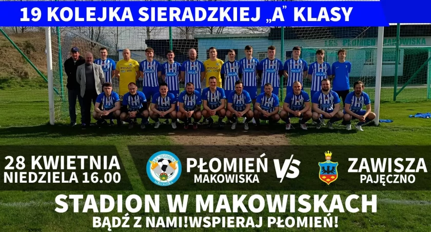 Płomień Makowiska podejmie wicelidera z Pajęczna.