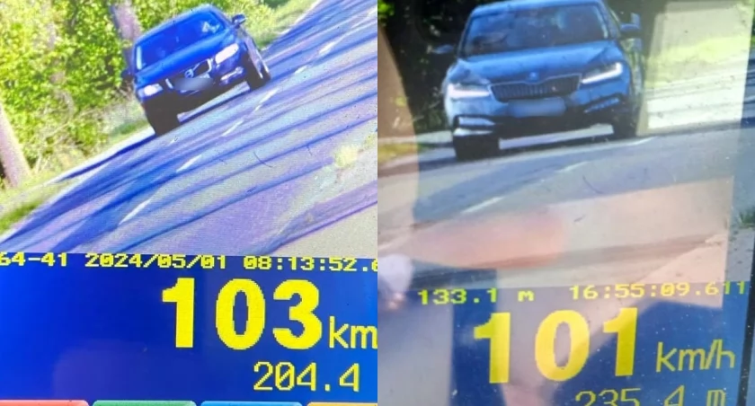 Jechali ponad setkę w obszarze zabudowanym - stracili prawo jazdy