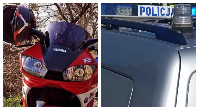 W Wieluniu radiowóz uderzył w motocyklistę