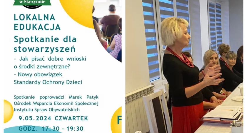 Darmowe szkolenie dla stowarzyszeń - dowiedzą się jak sprawnie pisać wnioski 