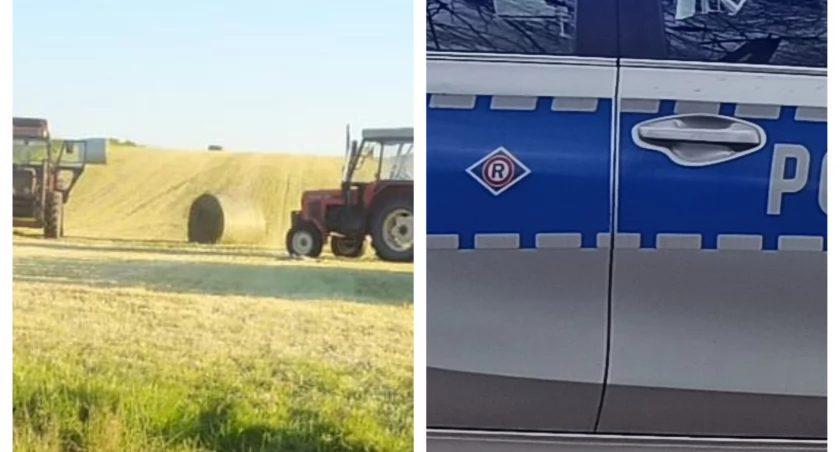 Zmarł traktorzysta który uległ wypadkowi w Bieńcu