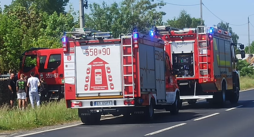 W piątek było w powiecie wieluńskim osiem pożarów