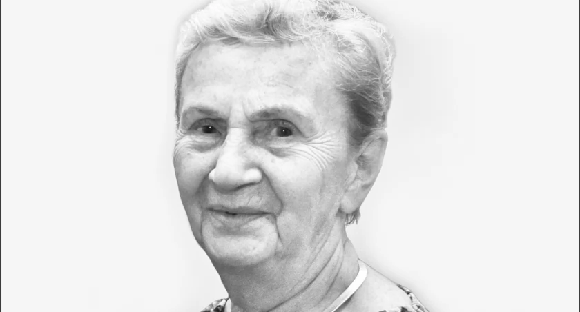 Zmarła Zofia Burchacińska. Jako dziecko przeżyła bombardowanie Wielunia 