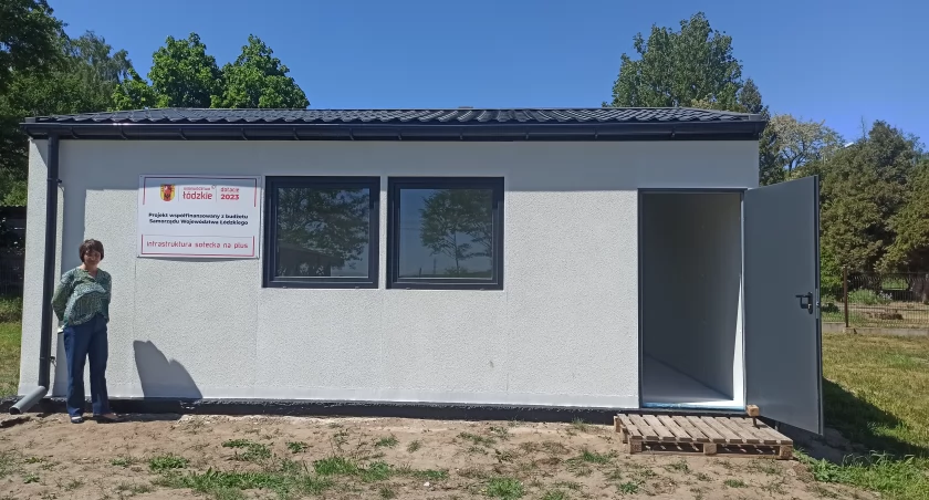 Nowa świetlica wiejska w Bębnowie na ukończeniu
