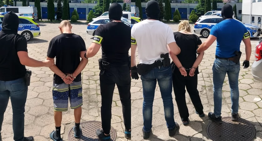 Sceny jak z filmu akcji - przestępcy chcieli rozjechać policjantów, padły strzały