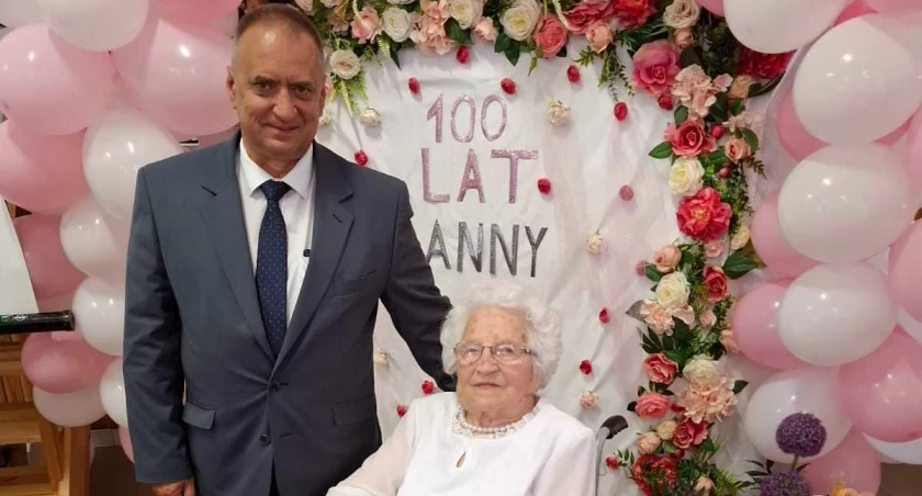 Pani Anna ma sto lat - piękny jubileusz