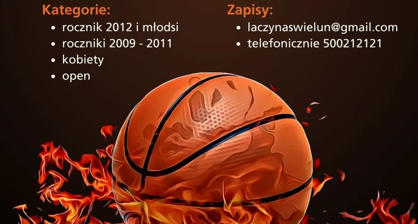 Łączy Nas Koszykówka - Turniej Koszykówki 3x3 w Wieluniu