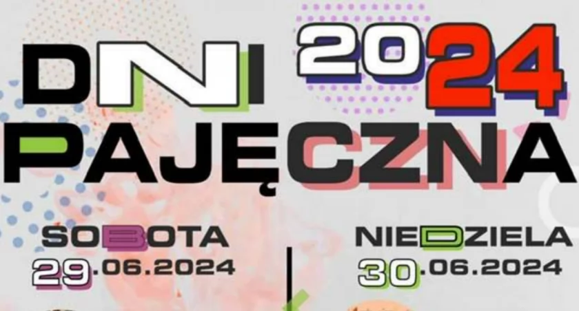 Dni Pajęczna 2024. Program imprezy jest bogaty