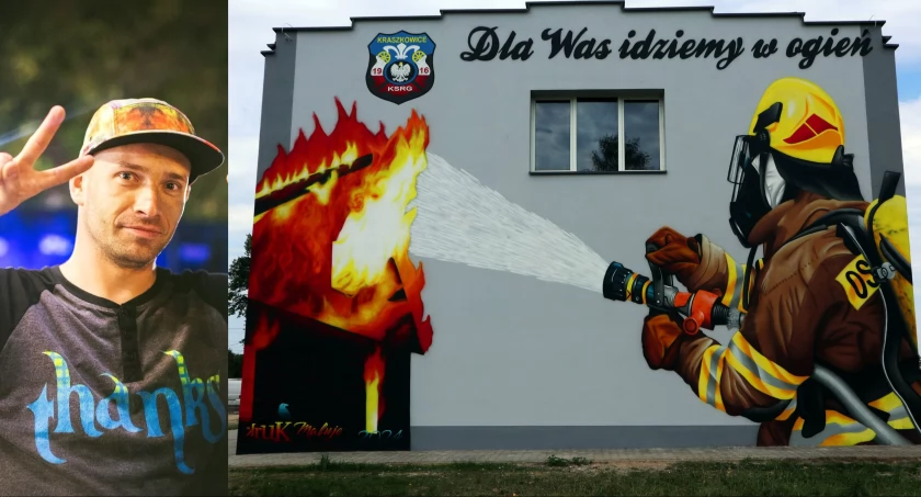 Mural OSP Kraszkowice 