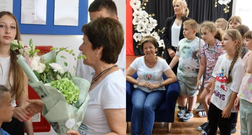 Wychowała kilka pokoleń - zasłużona nauczycielka odeszła na emeryturę