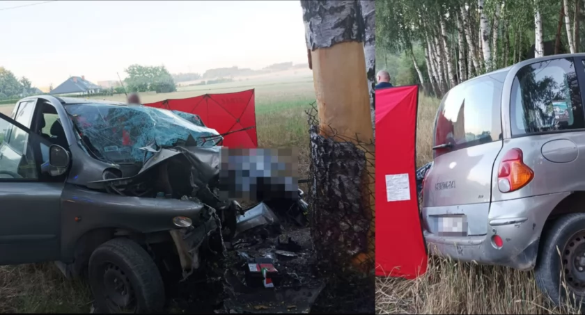 Tragiczny wypadek w Rosanowie, Z fiata multipli nic nie zostało