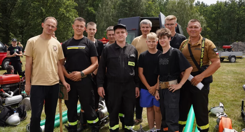 Zawody sportowo-pożarnicze w Ostrówku