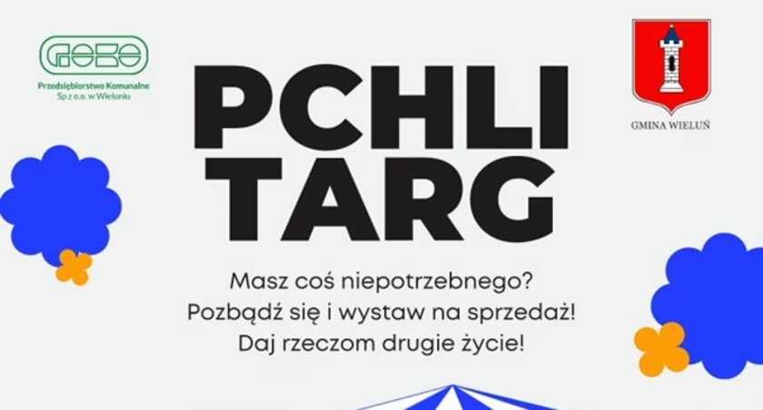 Kolejny Pchli Targ w Wieluniu - co będzie można kupić albo sprzedać?