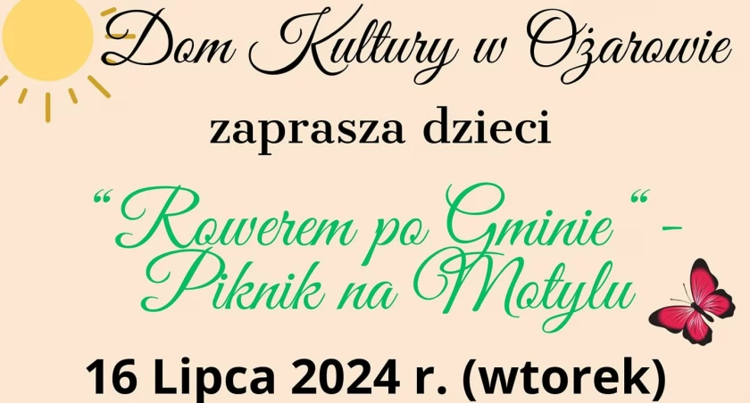 Piknik na Motylu: Rowerem po gminie Mokrsko